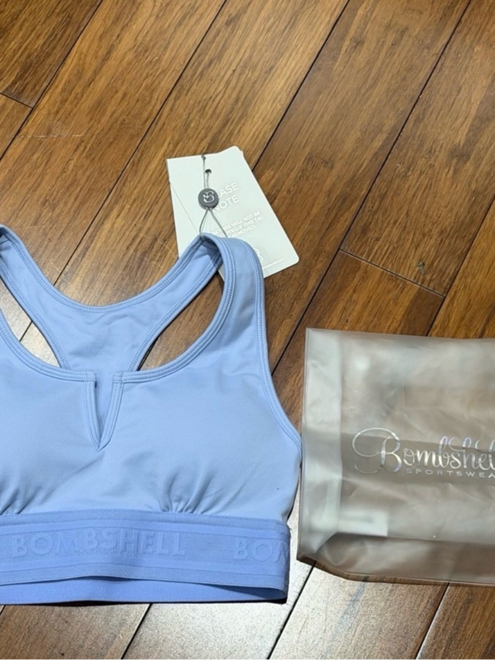 Bombshell Sportswear Racerback Seamless Sports Bra